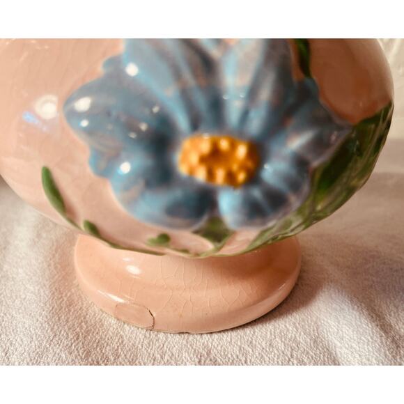 VTG Hull Pottery Magnolia Vase MCM Cottage Core - Picture 3 of 4